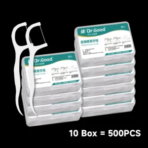1/2/3/5/10 Box Portable Disposable Dental Floss Plastic Toothpick High-tension Dental Floss Stick Dental Floss Box Oral Care
