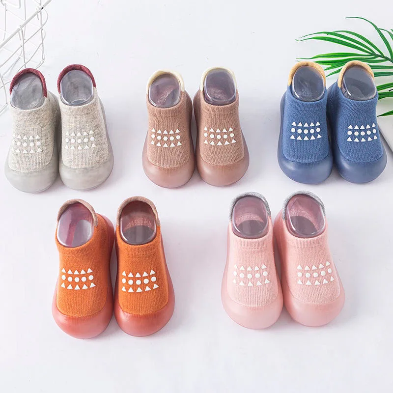Summer New Combed Cotton Anti slip and Breathable Children's Soft Sole Shoes Baby Walking Shoes Mesh Faced Baby Floor Socks - Image 2