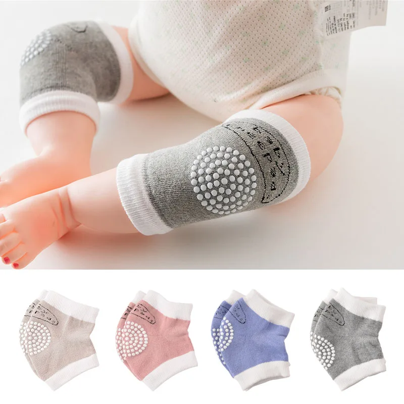 Baby Crawling Knee Pads Breathable, Toddler Walking Anti-Fall, Infant 0-3 Years Old, Pure Cotton Anti-Collision Elbow Pads, Non- - Image 2
