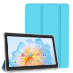 Pritom 7 Inch Tablet PC, Android 13 Quad Core, 4GB(2+2GB Virtual) RAM 32GB ROM, WiFi, Dual Camera, USB C, with Leather Case