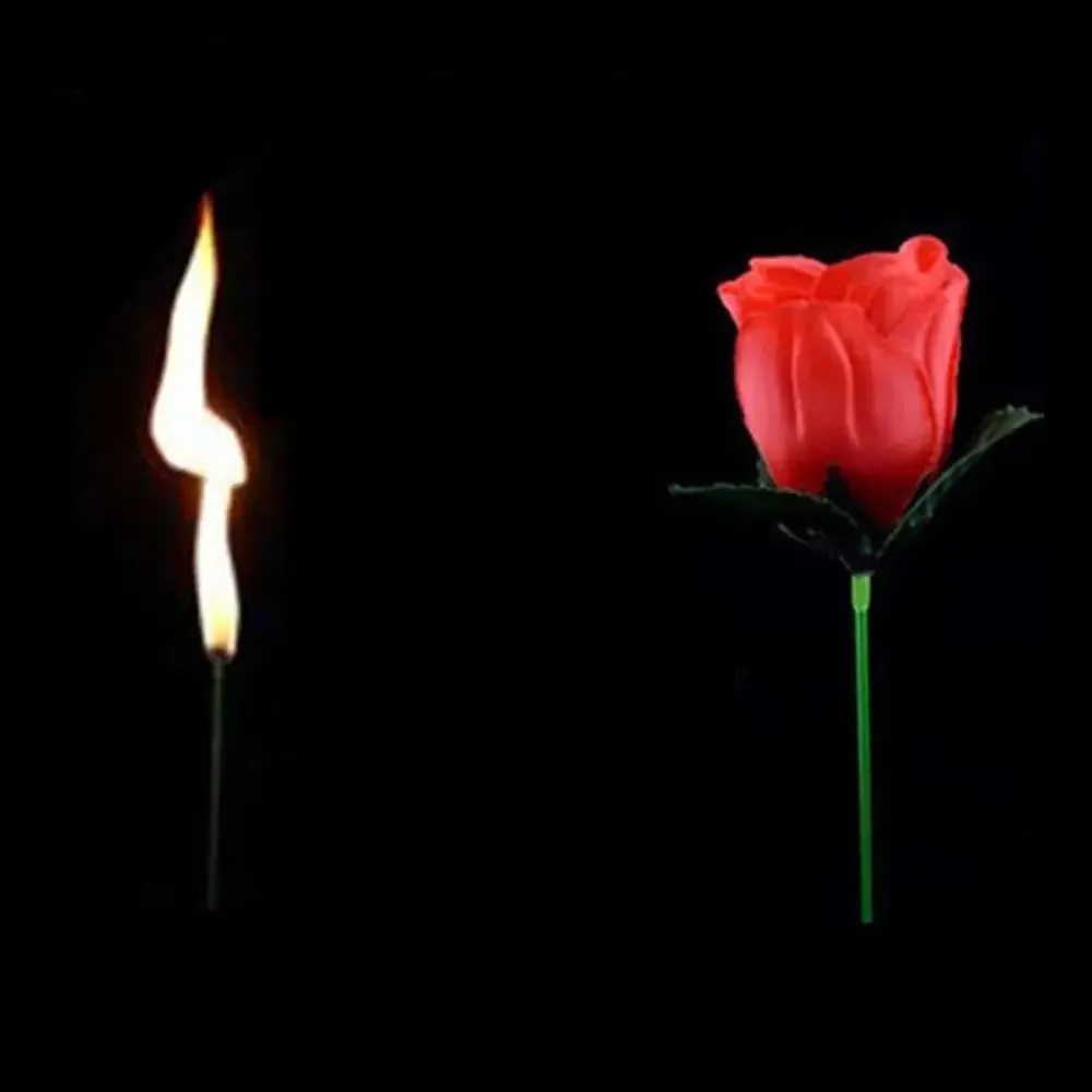 Magic Trick Rose Fun Present Torches Change Roses Magic Tricks Novelty Surprise Prank Joke Mystical Fun Toy - Image 5
