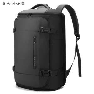 BANGE Multi New Men Backpack Sports Travel Business Large Capacity Dry and Wet Separation Outdoor Hiking with Shoe Compartments