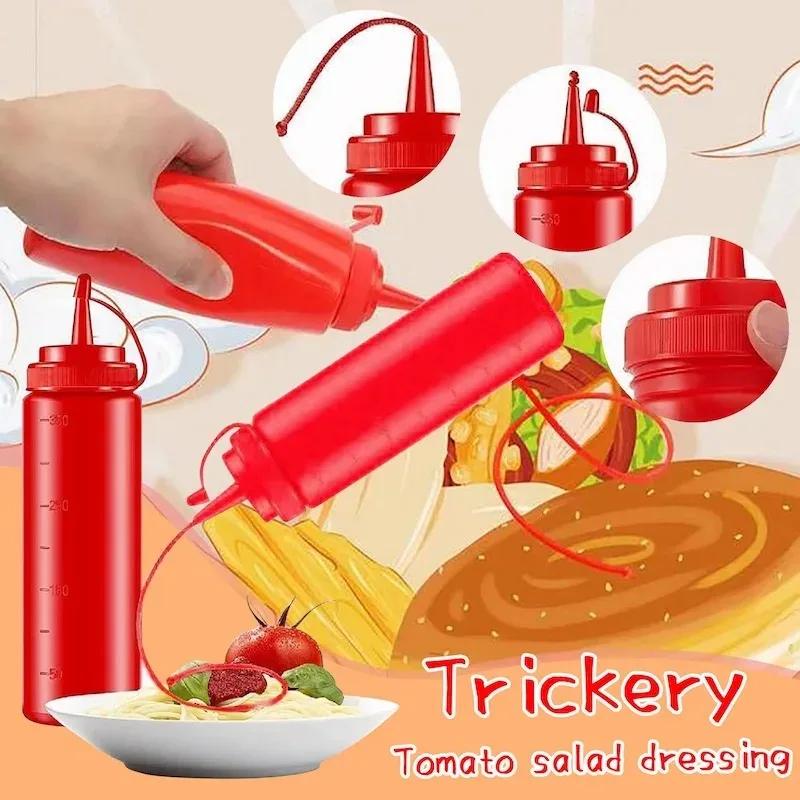 Funny Prank Ketchup Bottles Practical Jokes Tomato Sauce Prank Adult Kids Cool Toys Frightening Items Fake Ketchup Surprise Gift - Image 2
