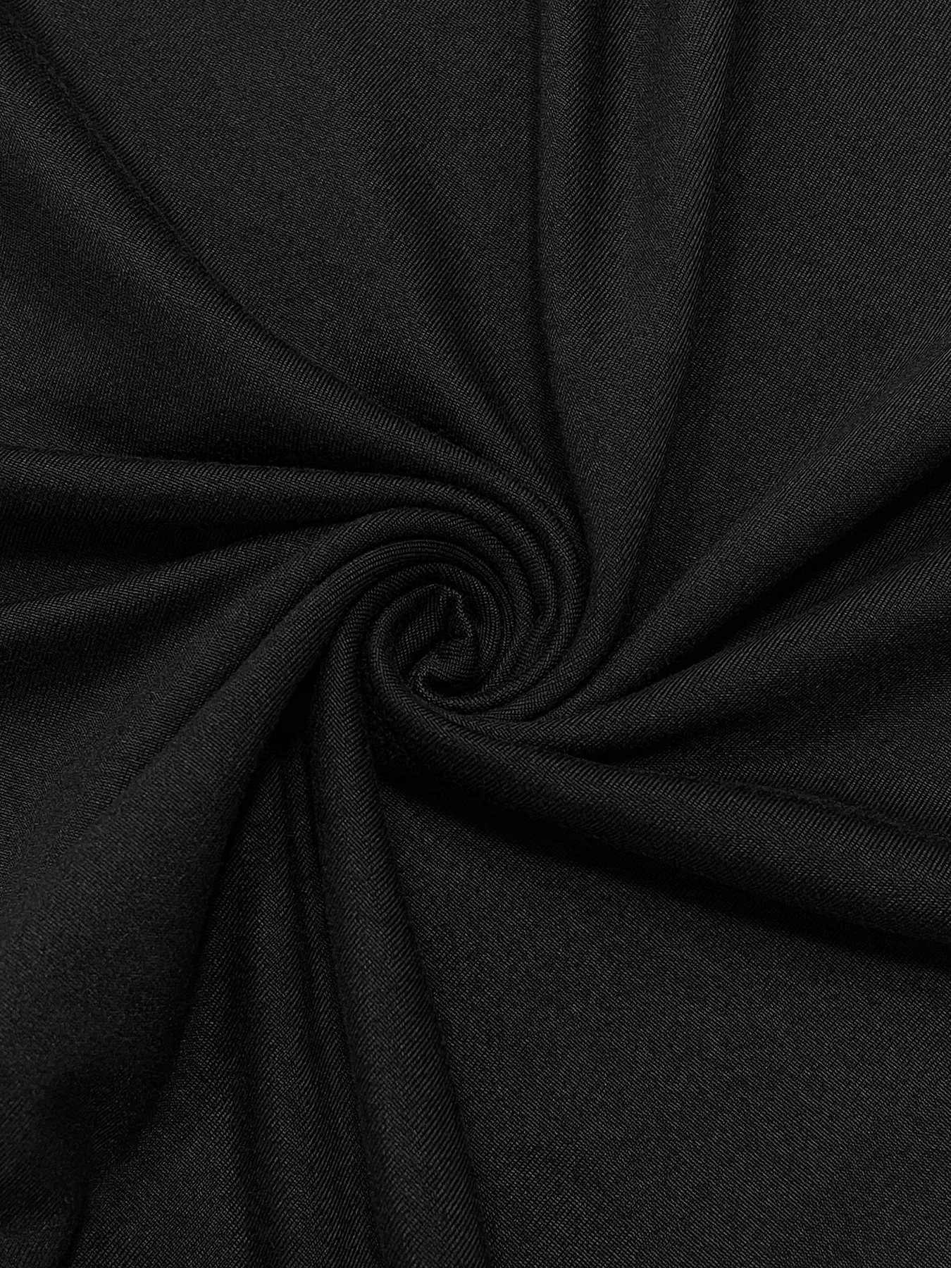 Women's Solid Long Sleeve Bodycon Dress, Chic Basic Minimalist Causual Fashion Scoop Neck Long Dress, Womenswear - Image 5