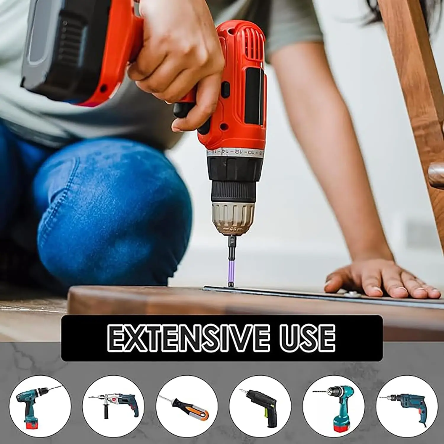 Magnetic Electric Screwdriver Drill Bits Cross Head Alloy Steel Impact Driver Bit Anti-Shock Non-slip High Hardness Bits Tools - Image 5