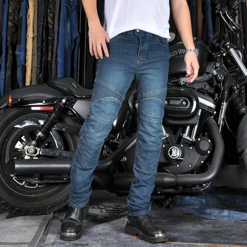 New Motorcycle Pants, Riding Jeans, Anti-fall, Classic Motorcycle Rider Pants, Racing Pants for All Seasons - Image 5