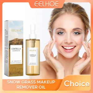 Centella Cleansing Oil Makeup Remover Gentle Facial Cleansing Moisturizing Vitamin E Oil Control Shrink Pores Skincare Products