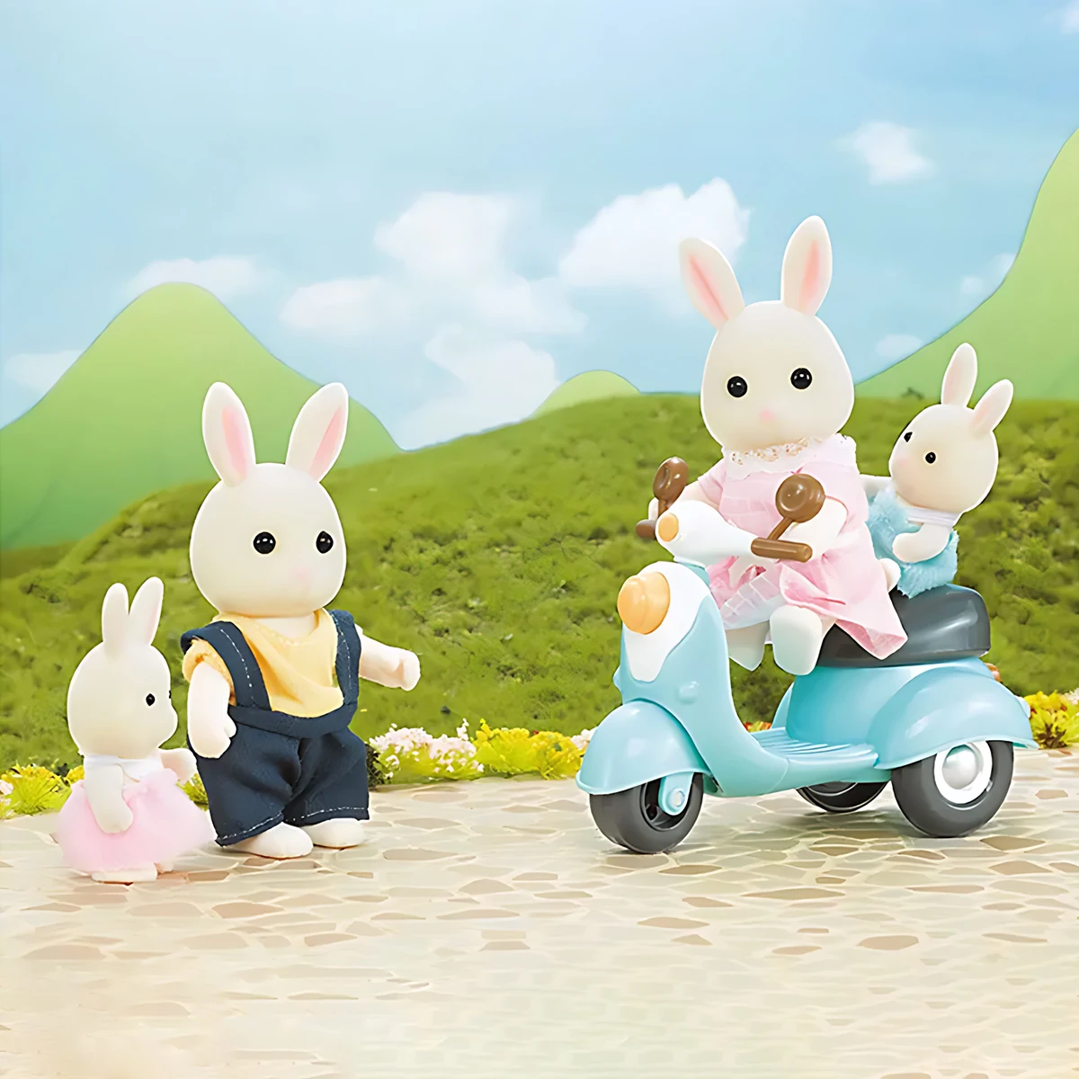 1:12 Miniature Furniture Forest Family Kitchen Toy Dining Table Dollhouse Accessories Bathroom Pretend Play For Girl Gifts Toys - Image 2