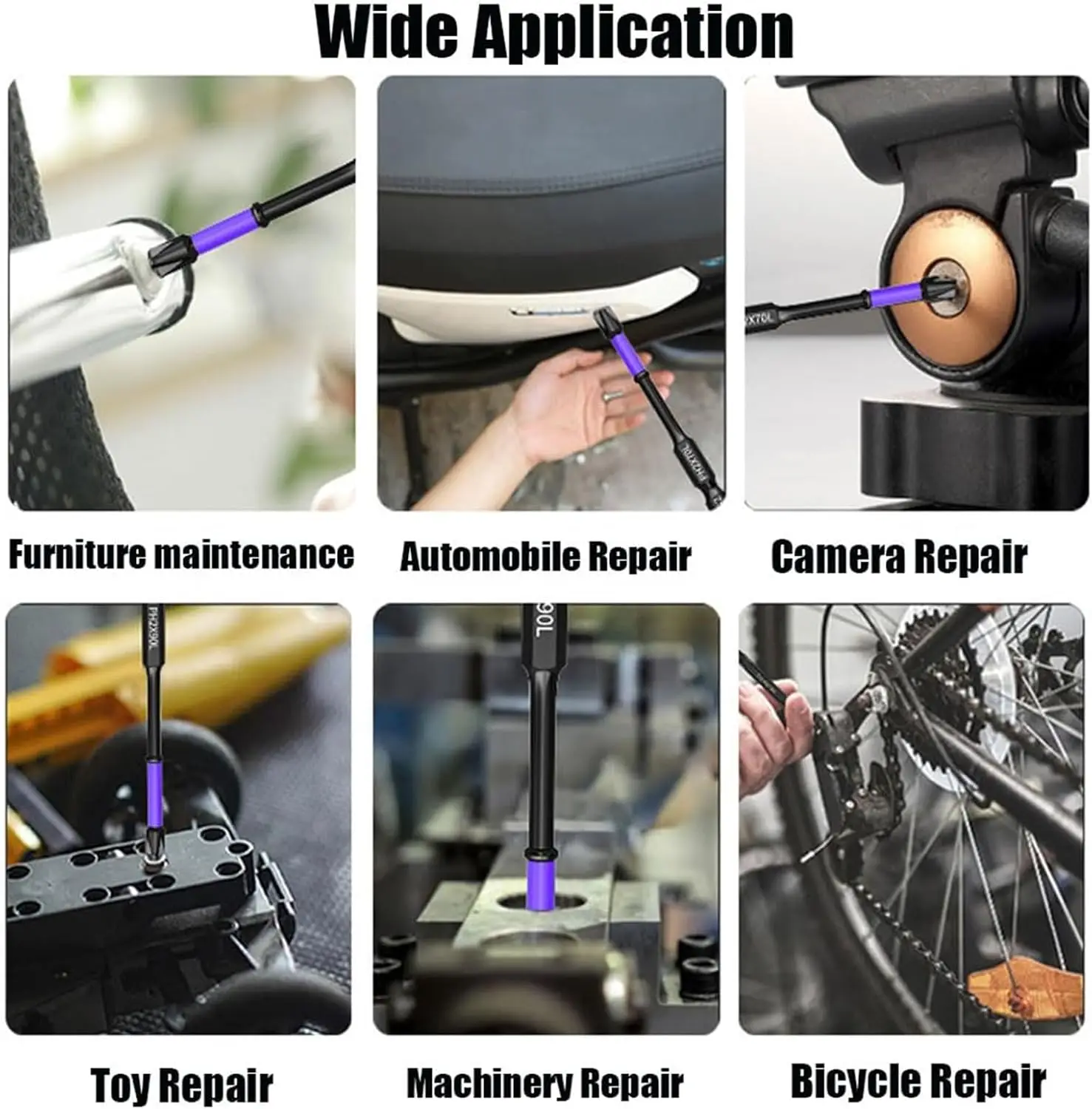 Magnetic Electric Screwdriver Drill Bits Cross Head Alloy Steel Impact Driver Bit Anti-Shock Non-slip High Hardness Bits Tools - Image 6