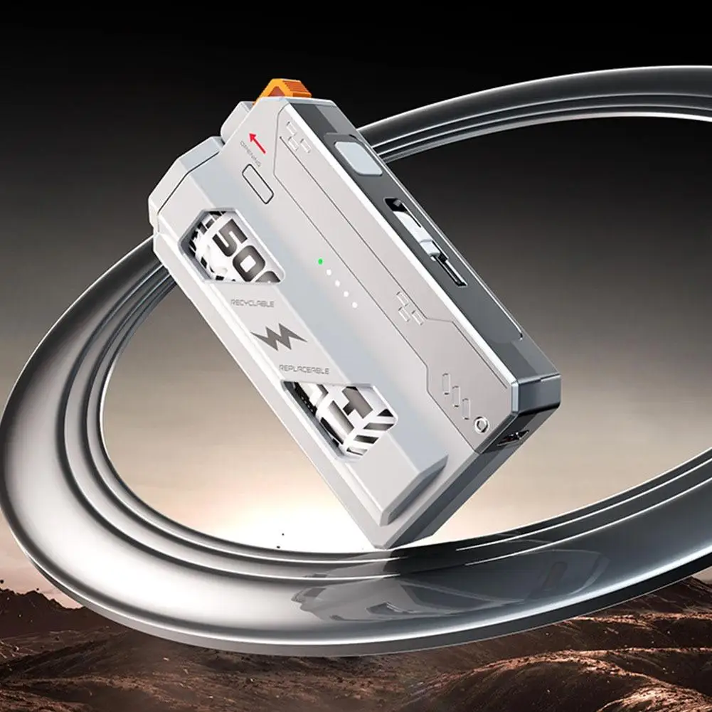 10000mAh/25000mAh Replaceable Battery Power Bank Tactical Separate Supply Mobile Capsules Battery Charger Magazine Mech Pow C5D2 - Image 3