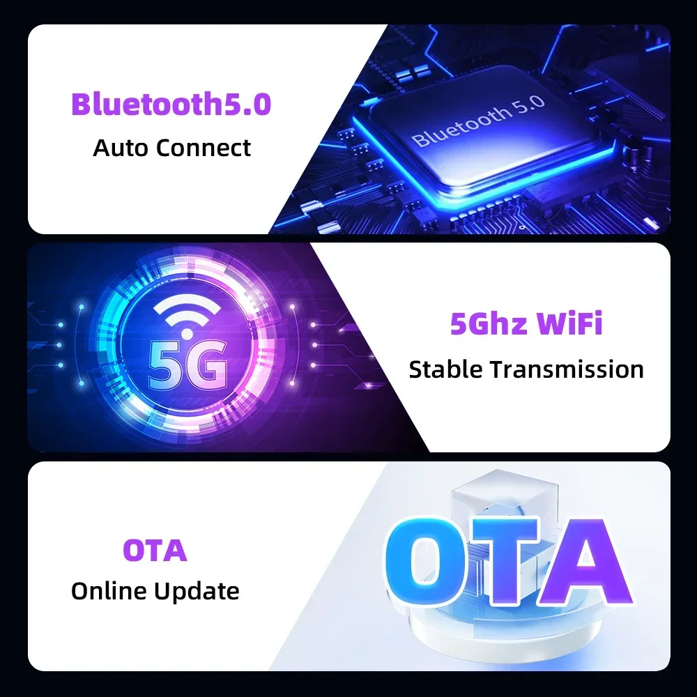 3 in 1 Wireless CarPlay Airplay for Apple Smart AI Box Mini Android Auto Mirror Link Adapter For Android For Car OEM GPS System - Image 4