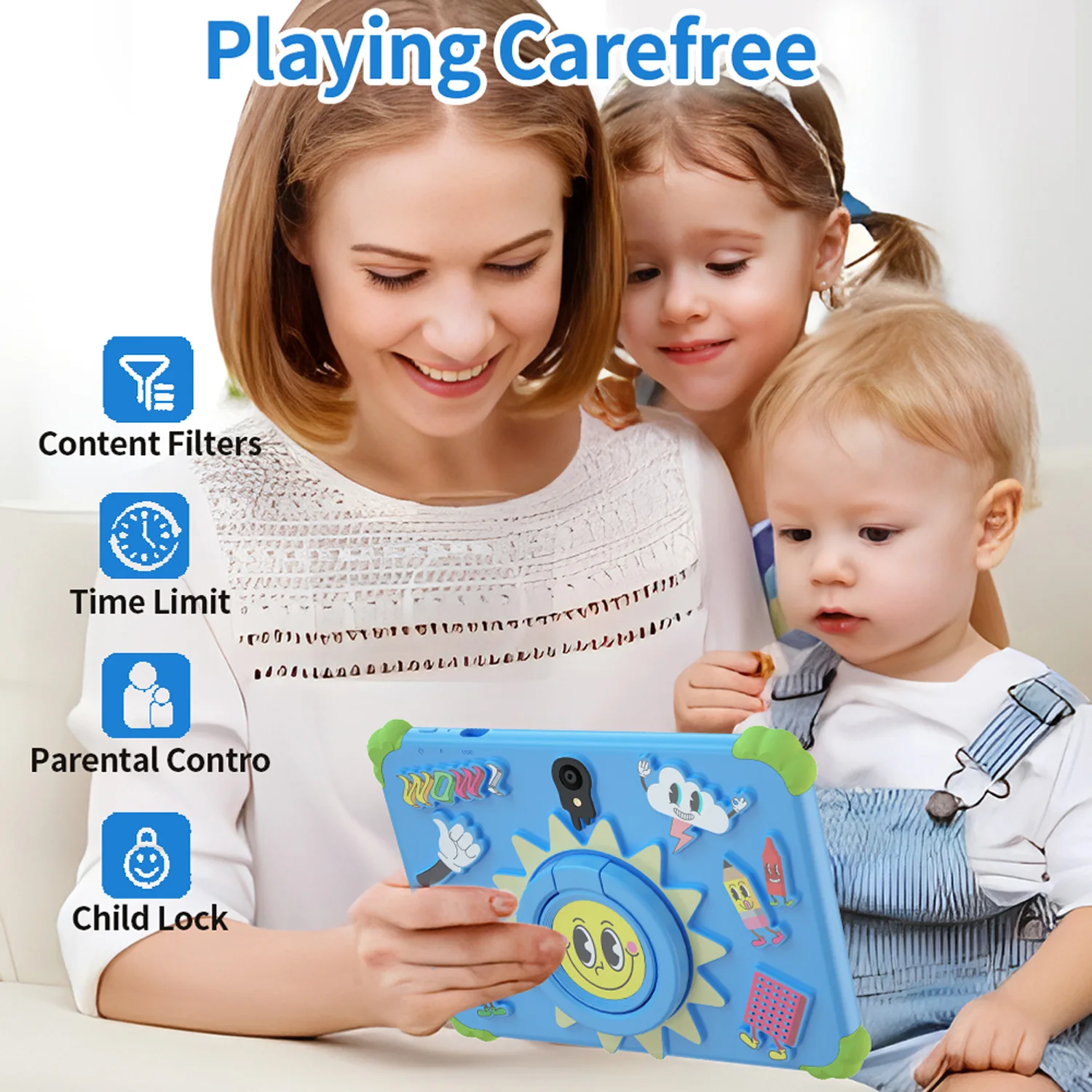 New 5G WiFi Android Tablet Cartoon Pattern 7 Inch Tablet Pc Quad Core 4GB RAM 64GB ROM Cheap And Simple Children's Tablets - Image 5
