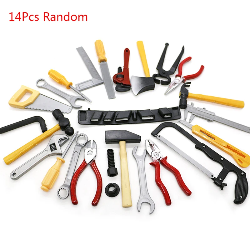 Kids Toys Simulation Repair Tools Set for Boy Safe Plastic Children Maintenance Tools Screwdriver Hammer Tongs Pretend Play Toy - Image 5
