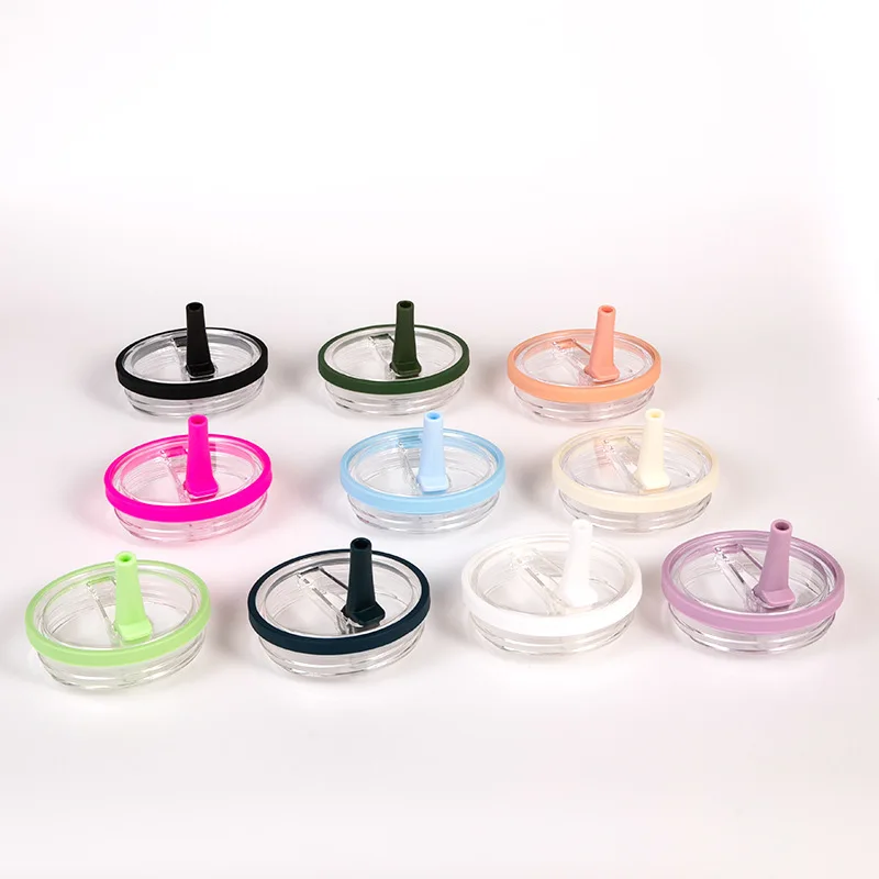 1PC 30OZ Tumbler Flip Straw Lid Replacement for Stanley Thermal Water Bottle Cover Reusable Spill-proof Cups Cover with Straw - Image 2