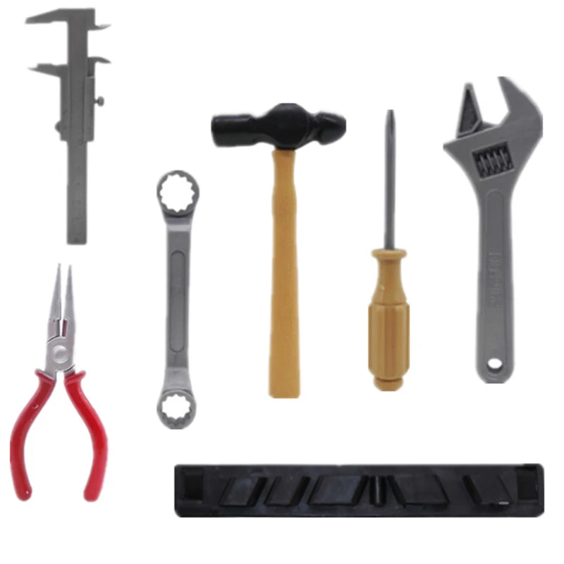 Kids Toys Simulation Repair Tools Set for Boy Safe Plastic Children Maintenance Tools Screwdriver Hammer Tongs Pretend Play Toy - Image 2