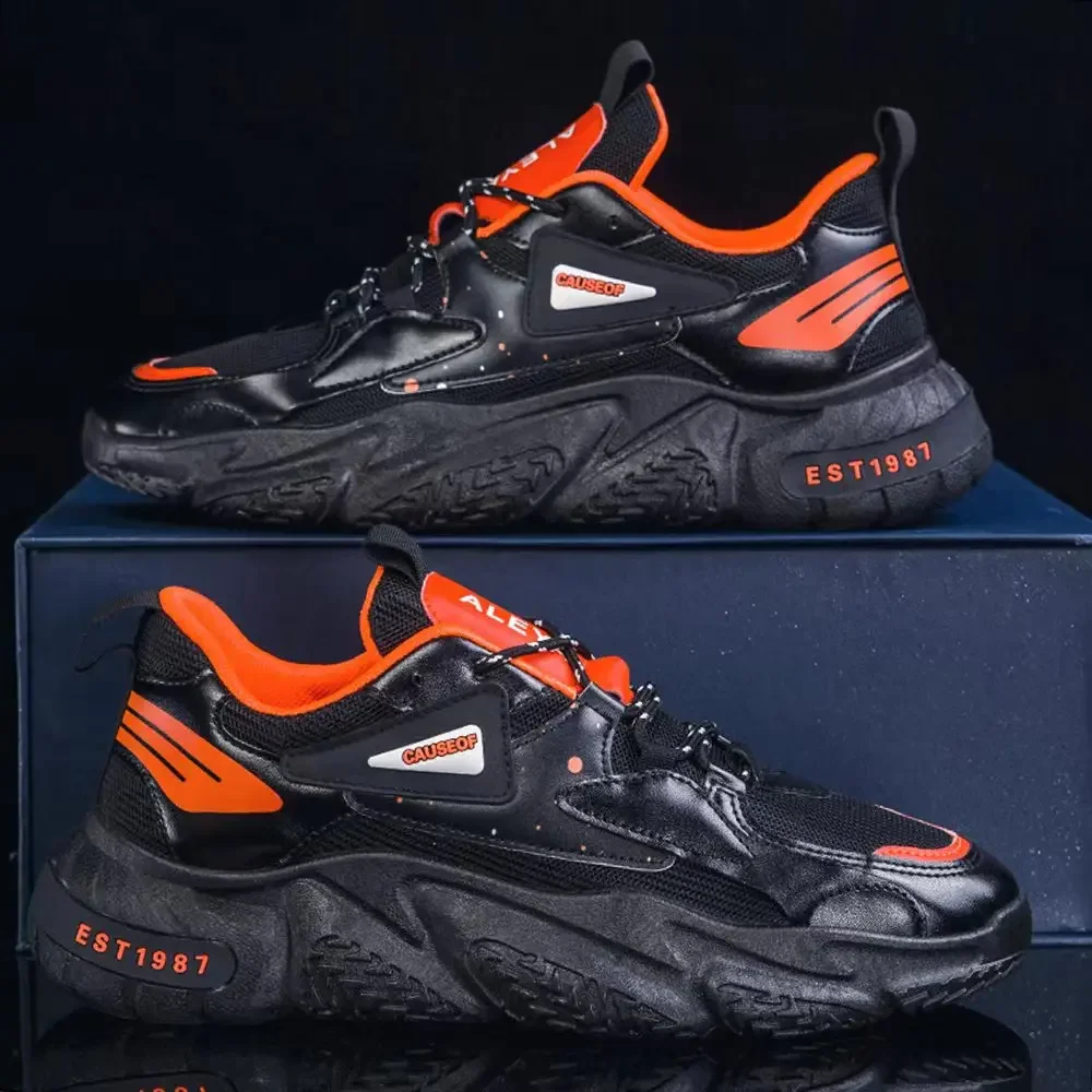 New Men's low cut breathable fashionable and versatile sneaker soft sole comfortable and casual running shoes Students shoes - Image 4