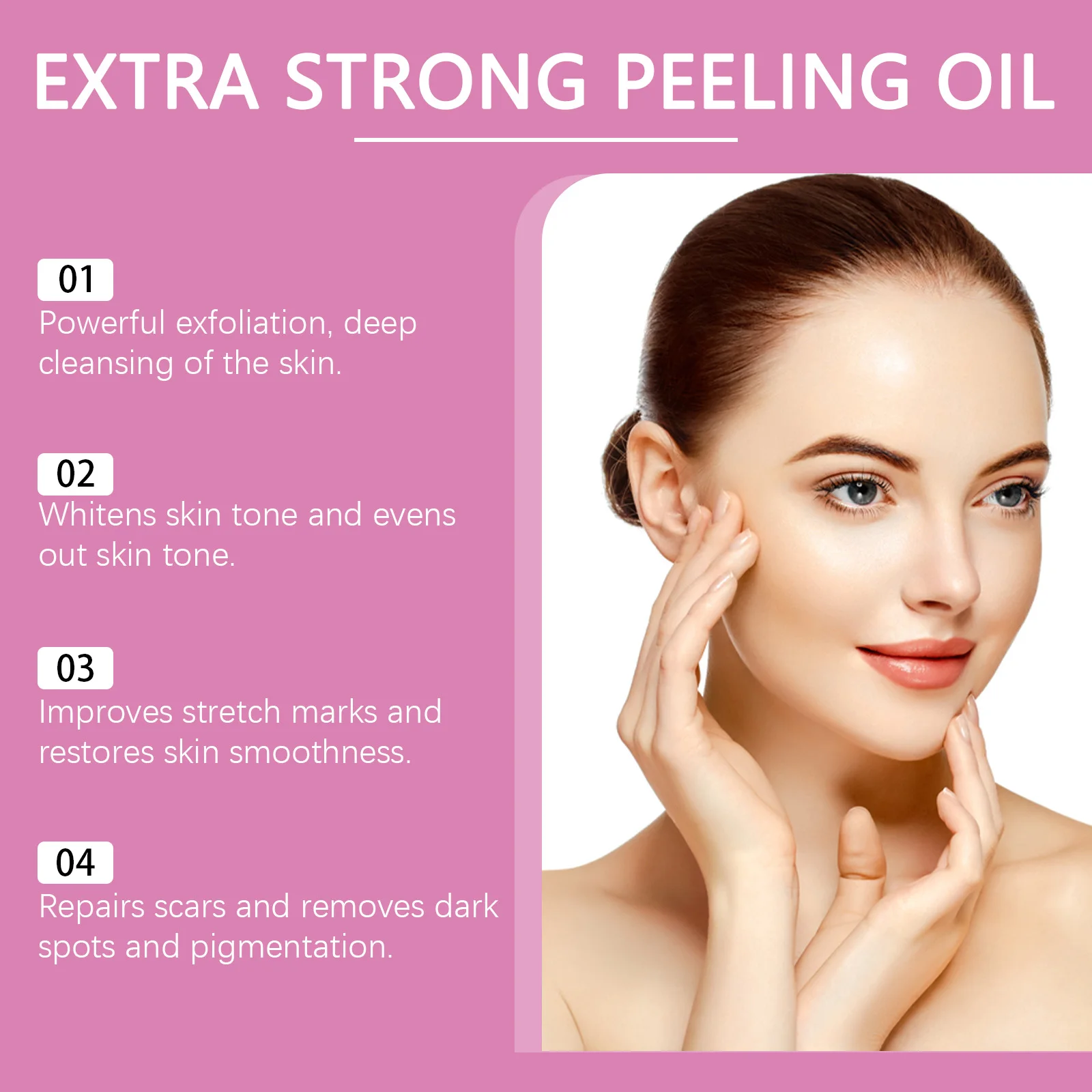 Exfoliating Yellow Skin Oil For Body Skin Moisturizing Nourishing Brightening Firming Moisturizing Massage&Beauty Care Oil 110ml - Image 4