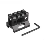 Tactical 3slot Holographic Red Dot T1 Height Increasing Metal Guide 20mm Sight Bracket Base for Hunting Flashlight Optics