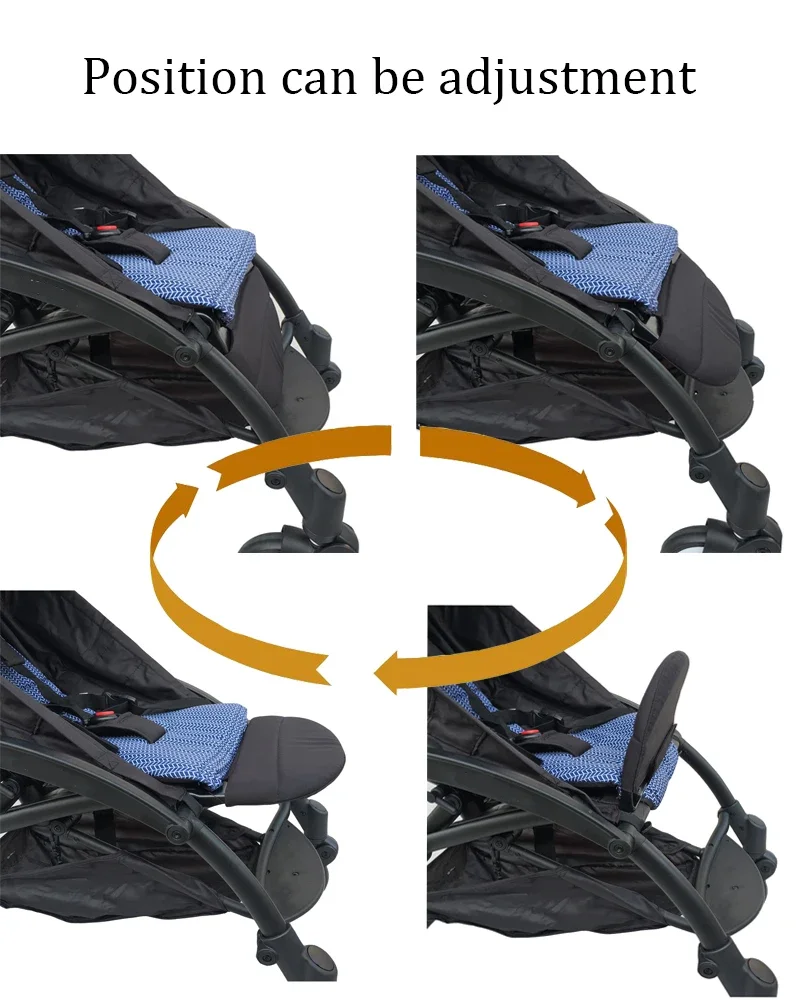 1:1 Baby Stroller Accessories Leg Rest, Extended Foot Rest Compatible With Babyzen YOYO and Babyzen YOYO2 - Image 5