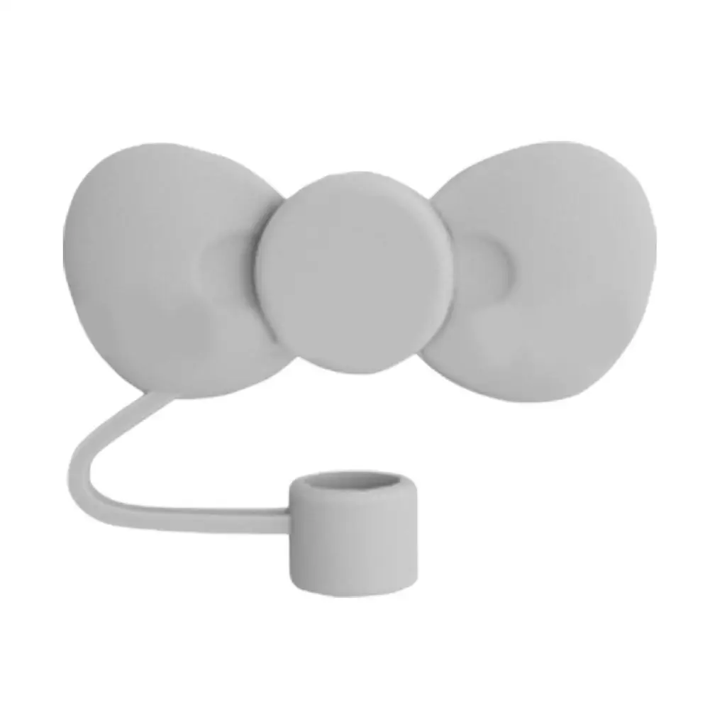 Lovely Bow Straw Covers Cap Toppers For Stanley 30&40 OZ Tumbler Cup Reusable Cute Silicone Straw Tips Lids Protect Covers New - Image 5