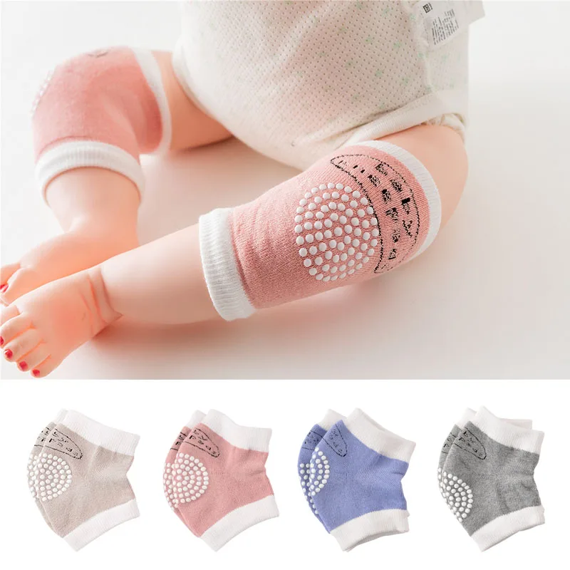 Baby Crawling Knee Pads Breathable, Toddler Walking Anti-Fall, Infant 0-3 Years Old, Pure Cotton Anti-Collision Elbow Pads, Non- - Image 3