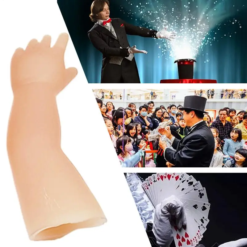 Funny Magic Tricks Coin Disappearing Toys Little Hand Prank Joke Magic Props C oins Disappear Performance Magicians Mini Arm - Image 6