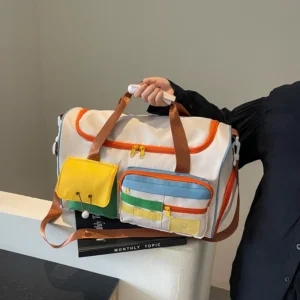 Large Capacity Travel Duffel Bag for Traveling,Outdoor Yoga and Gym Training-Perfect for Weekend Getaways,Fitness Enthusiasts