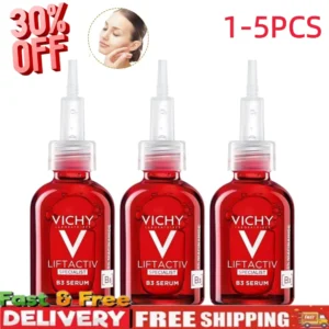 30ml VICHY Red Essence Hyaluronic Acid Firming, Anti-Aging, Anti-Wrinkle, Moisturizing Beauty Care Skin Care Korean