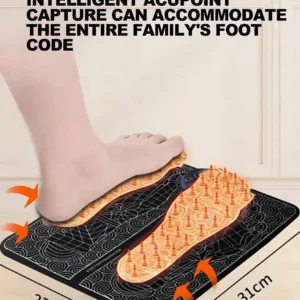 Foot Massager Foot Therapy Machine EMS Foot Massage Pad Pulse Fully Automatic Foot Meridian Pressing Device