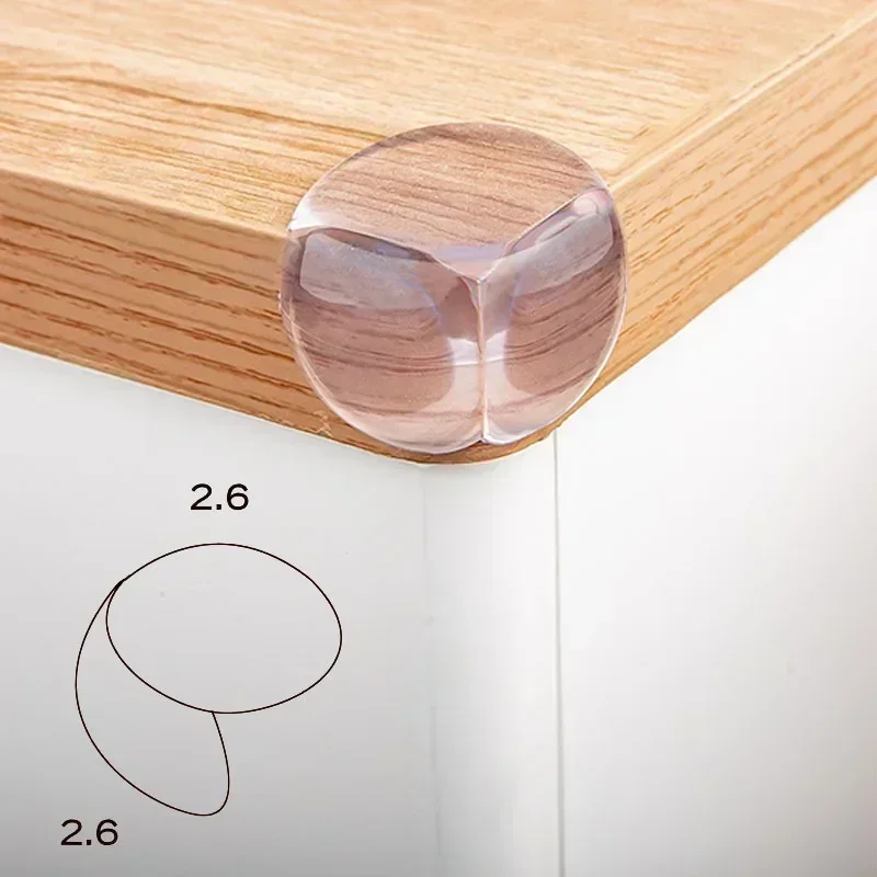 1/12pcs Children Baby Safety Silicone Protector Furnitur Table Corner Edge Protection Cover Kids Soft Anticollision Edge Guards - Image 3
