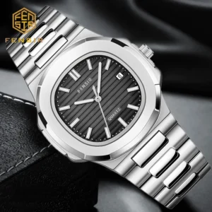 A Classic Brand-Name Watch, Men's Quartz Watch, Small Square Calendar, Fashionable and Personalized High-End Watch Light Luxury Men's Watch, Korean Style Casual Watch for Young Students, the Best Gift for Him