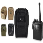 Universal Radio Holsters for Duty Belt Vest Radio MOLLE Pouch Tactical Walkie-Talkie Bag for Hunting Camping Adventure