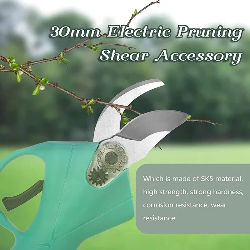 Electric Pruning Shears Blades 30mm Sharp Cutting-Blade Accessory For Pruning Branches Trees Bonsai Fruit Garden Tool - Image 5