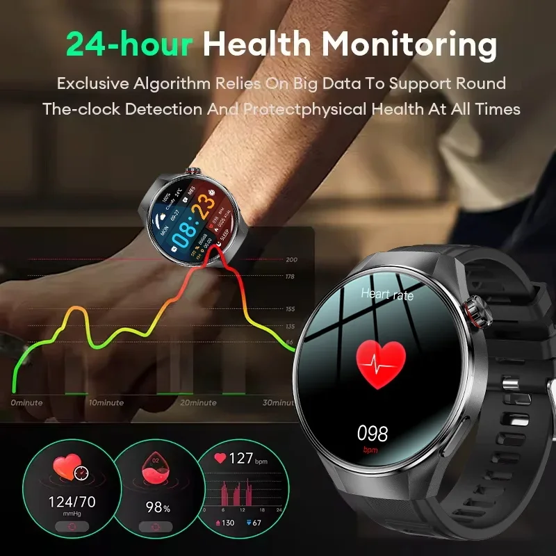 2025 New Originl Watch G5 PlUS Smart Watch 1.75" HD AMOLED Screen GPS track Heart Rate Bluetooth Call Compass Smartwatch for Men - Image 6