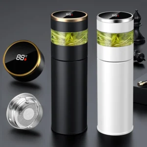 316 Stainless Steel Thermos For Tea Vacuum Insulated Water Bottle Tumbler Tea Infuser Thermos Bottle LED Temperature Display