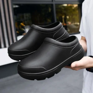 Men and Women for Non-slip EVA Chef Shoes Oil-proof Waterproof Slippers Worker Comfortable Outdoor Fishing Shoes Comfortable