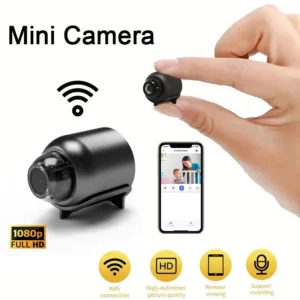 Mini 1080p HD Smart Camera Wireless Surveillance Security Video Cam Night Vision Motion Detect Camcorder Cam Monitor Smart Home