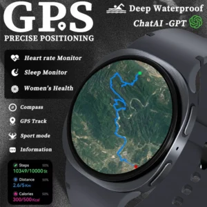 GPS Motion Track Bluetooth Call Smart Watch 8 mini Men's Outdoor Sports Waterproof Watch Health Monitoring NFC Smartwatches