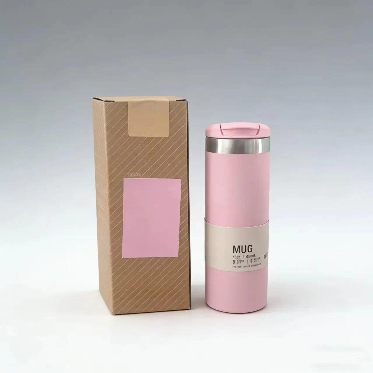 Water Cup 16oz Classic Mug Outdoor Sports Vacuum Cup Stainless Steel Sealed Thermos Conveniently Portable Car Straight Tube Cup - Image 5