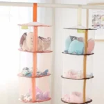 Flat Drying Net Herbs Fish Hanging Basket Folding Dry Rack Cloth Vegetable Dryer Bag Mesh Flowers Buds Organizer 3 Layers