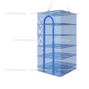 Sun Fish Net Sun Vegetables Dried Fish Fly Net Drying Net Pockets Multifunctional Folding Household Cage Sun Things Dry Goods