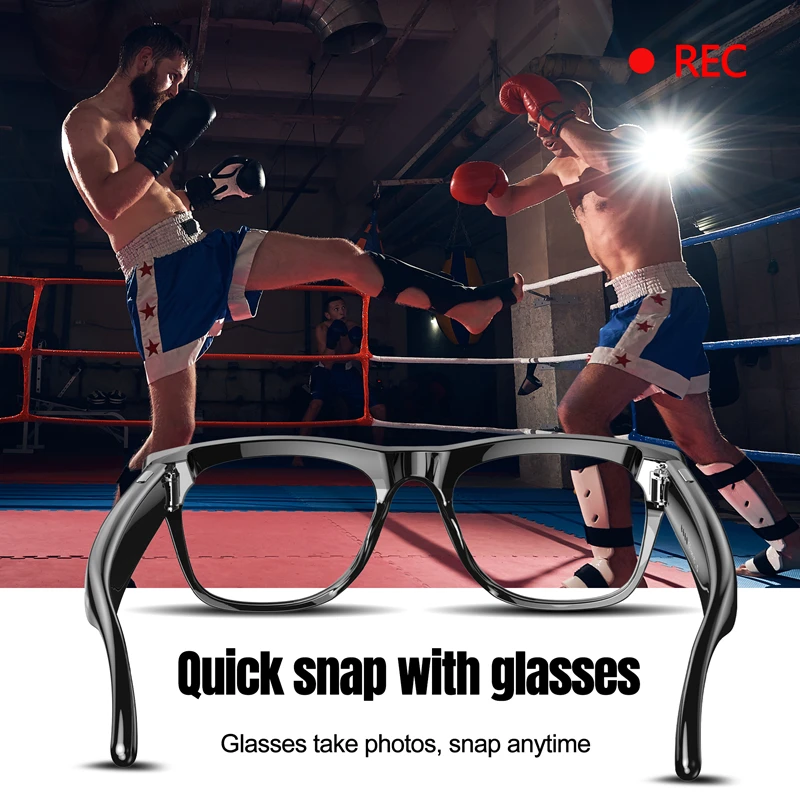 AI Glasses 4K 500W Camera Color-Changing Smart Translation Glasses Photography recording Waterproof Call Smart Sunglasses - Image 2