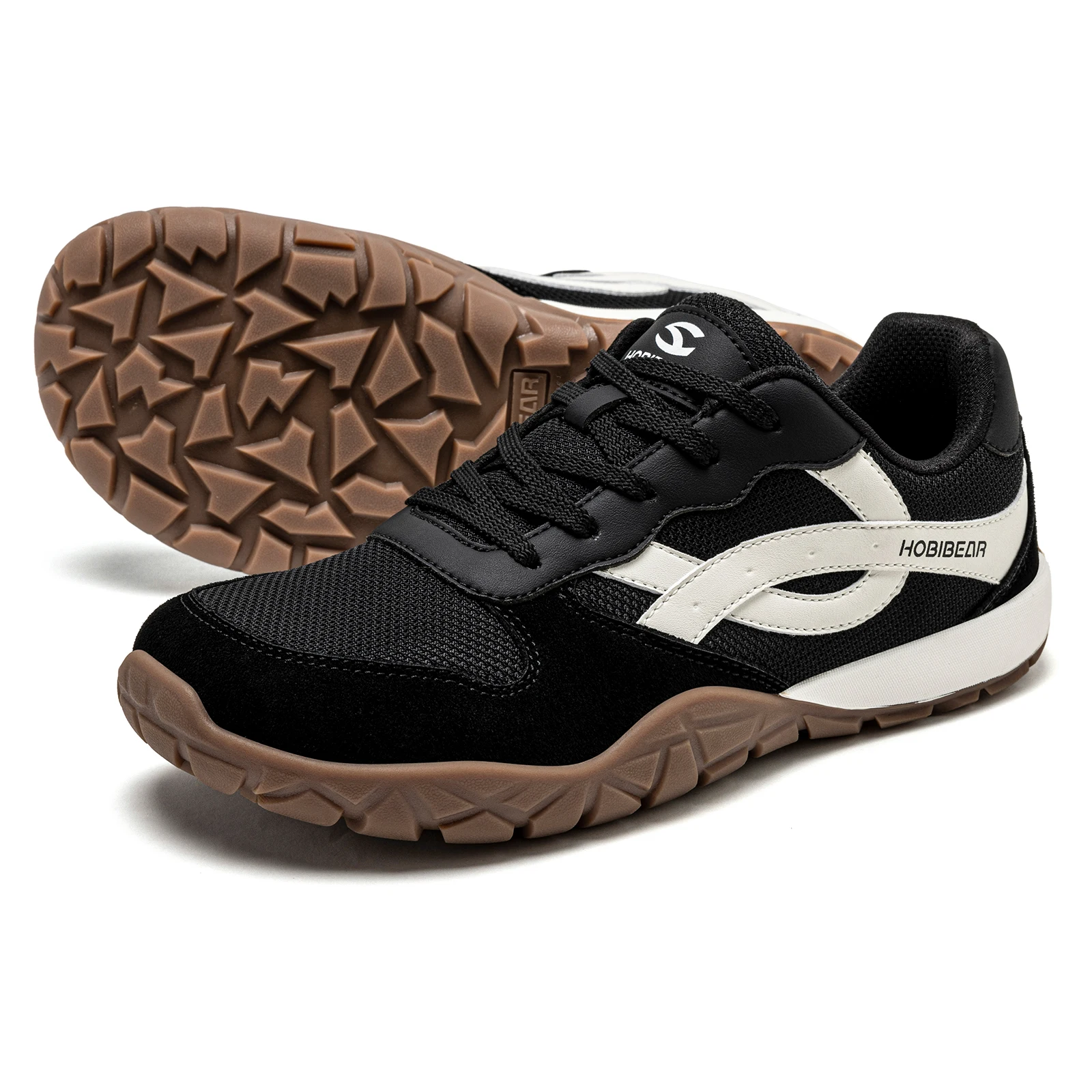 HOBIBEAR Unisex Wide Width Shoes Minimalist Barefoot Sneakers Hiking Trail Running Shoes for Men Women - Image 2