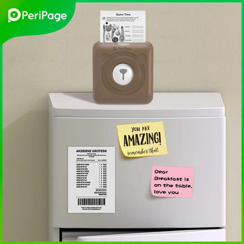 7 Colors Peripage A6 304DPI Mini Photo Printer Notes Sticker Label Printing Machine Bluetooth Portable Wireless Printer Marker - Image 6