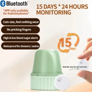 Digital glucometer No pricking fingers glucose sensor as Freestyle cgm Blood sugar sensor for Diabetes Sugar Test APP GX-01S