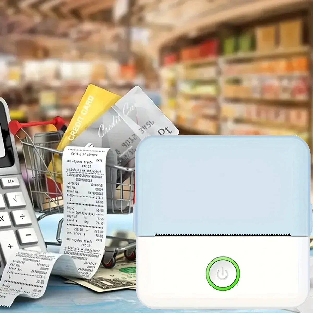 Mini HD Portable Label Thermal Printer Endurance Bluetooth Printer for Student Error Title Note Wrong Pocket Inkless Printing - Image 4