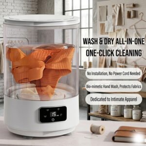 The Ultimate Cordless Washing Machine for Your Delicates
