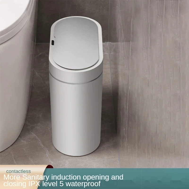 Automatic Smart Sensor Trash Can, for Kitchen, Toilet - Image 2