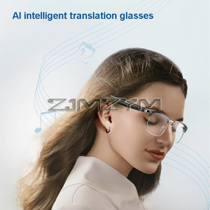 Smart Bluetooth Anti Blue-ray Translator Glasses 150 Languages - Image 5