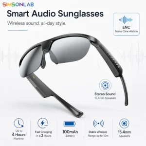 New 800W Camera AI Glasses Men Color-Changing Smart Translation Glasses Photo Video Recording Waterproof Call Smart Sunglasses